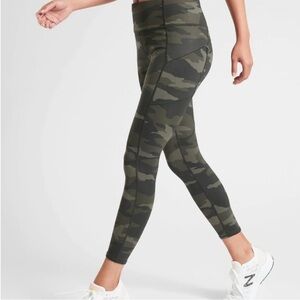 Athleta Camouflage Leggings with Pockets